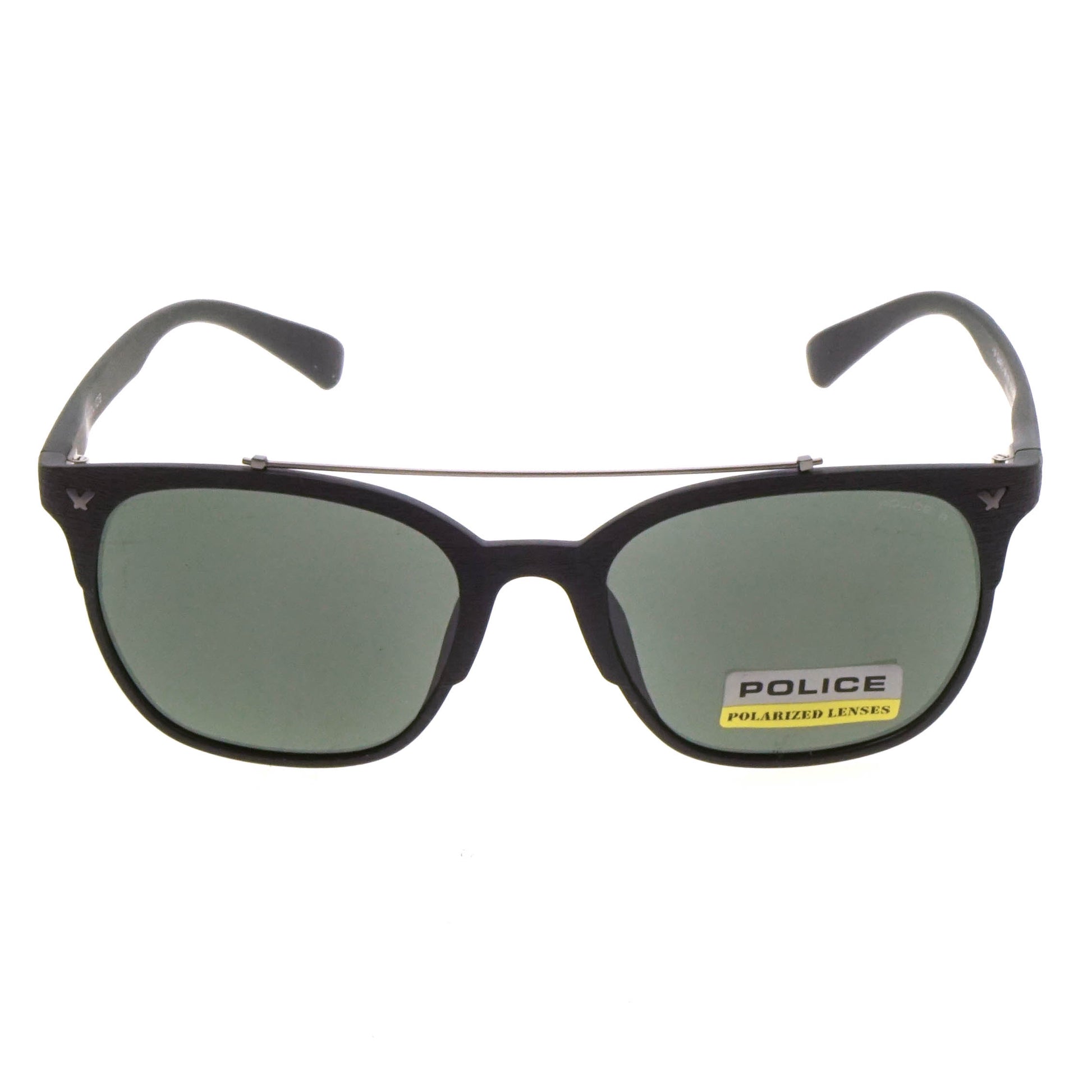 Police Black Polarised Unisex Sunglasses SPL161 U28P