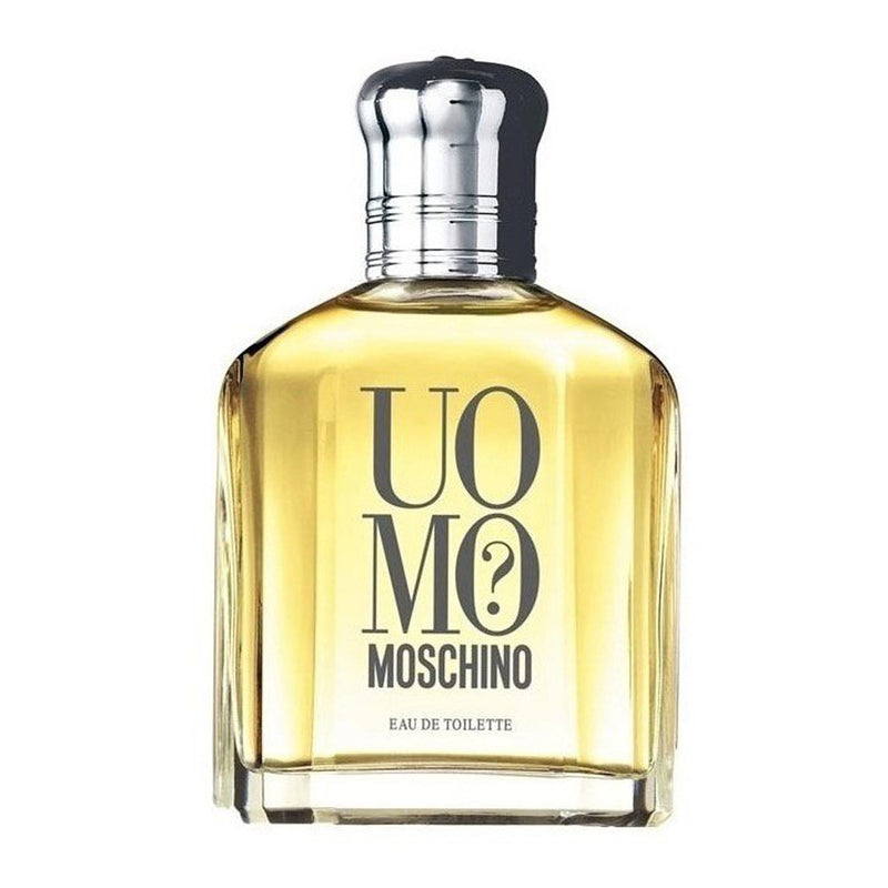 Moschino Uomo 75ml Eau De Toilette bottle on white background