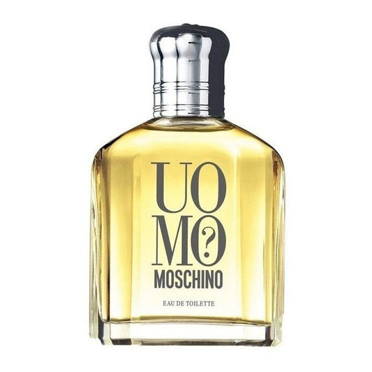 Moschino Uomo 75ml Eau De Toilette bottle on white background