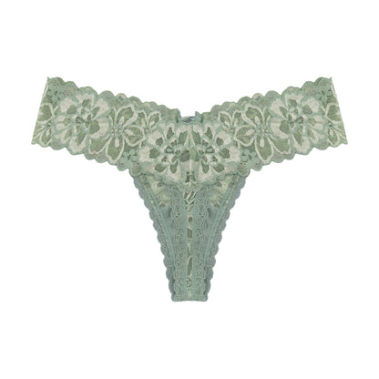 Victoria's Secret Very Sexy Lace Thong - Green - Small