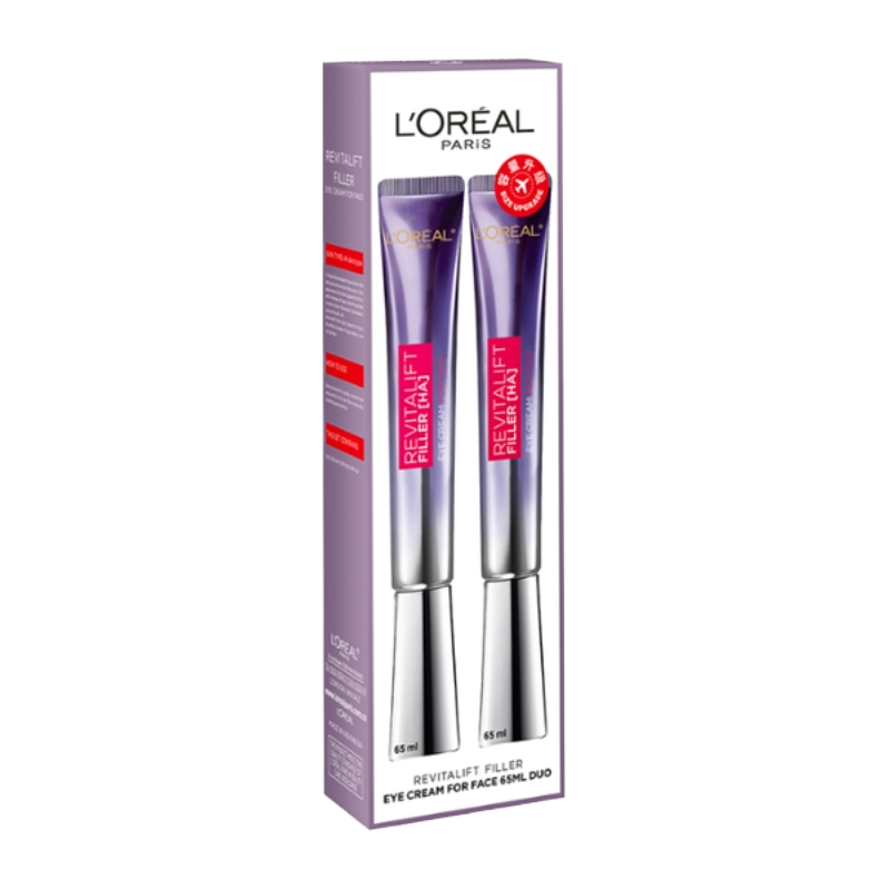 L'Oreal Revitalift Filler Eye Cream Duo 2 x 65ml