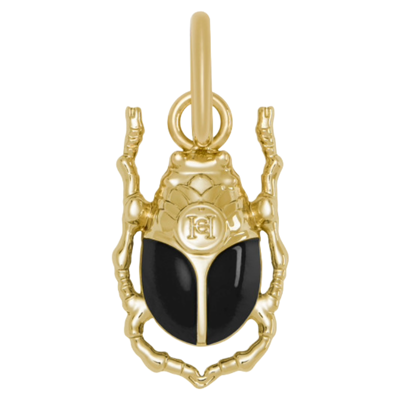 Carolina Herrera Black Beetle Charm