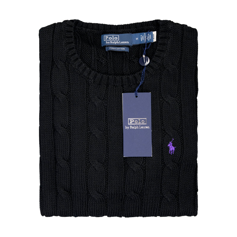 Ralph Lauren Polo Cotton Jumper Black