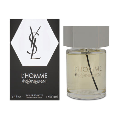 YSL L'Homme 100ml Eau De Toilette Spray (Blemished Box)