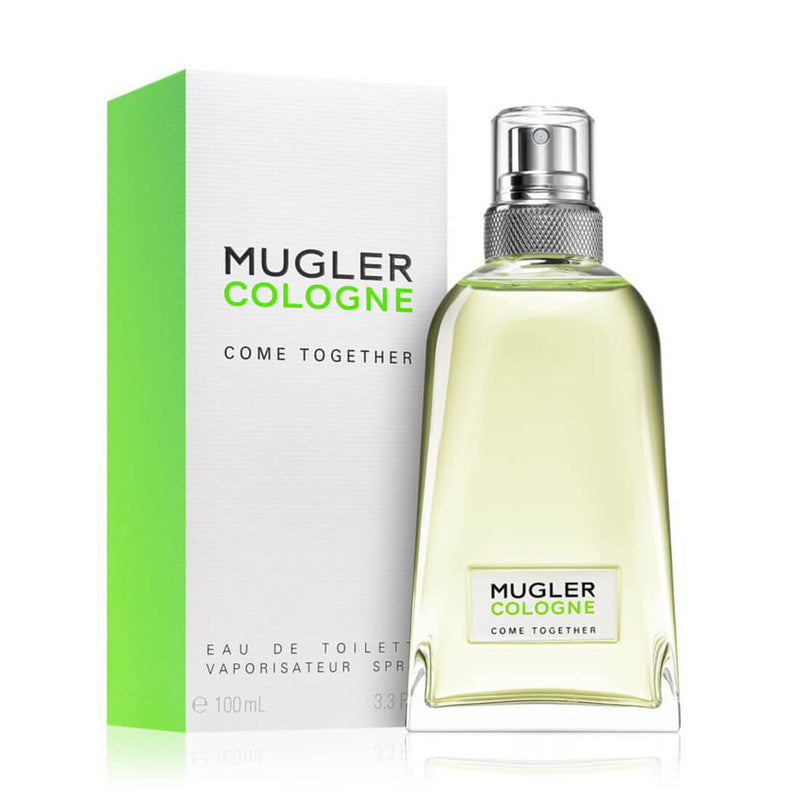 Mugler Cologne Come Together 100ml Eau De Toilette bottle and packaging