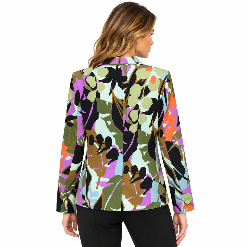 Marc Cain Women's Blazer Multi-Coloured