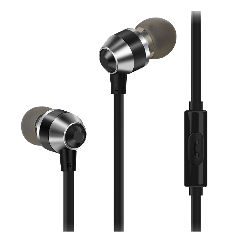 Groov-e Smart Buds Metal Earphones With Remote & Mic