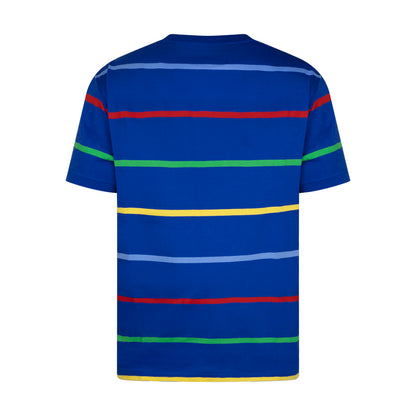 Ralph Lauren Polo Classic Fit Blue Striped Jersey T-Shirt