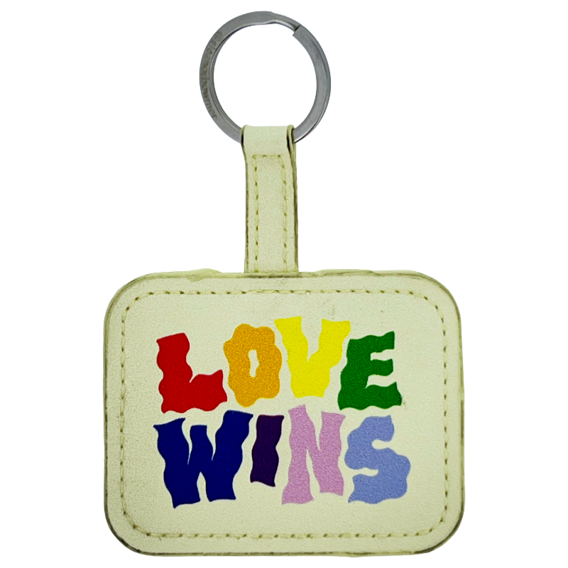 Eleanor Bowmer Love Wins Keyring