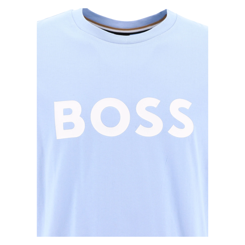 Hugo Boss Tiburt 354 Men's T-Shirt Light/Pastel Blue