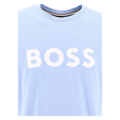 Hugo Boss Tiburt 354 Men's T-Shirt Light/Pastel Blue