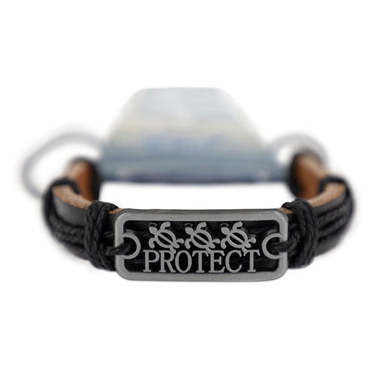 Cool Jewels Leather Protect Bracelet