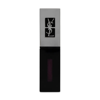 YSL Holographics Purple Glossy Liquid Lipstick Stain 503 Neon Prune