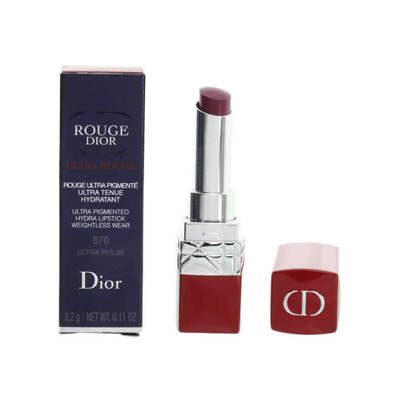 Dior Rouge Ultra Pigmented Hydra Lipstick Weightless Wear 870 Ultra Pulse