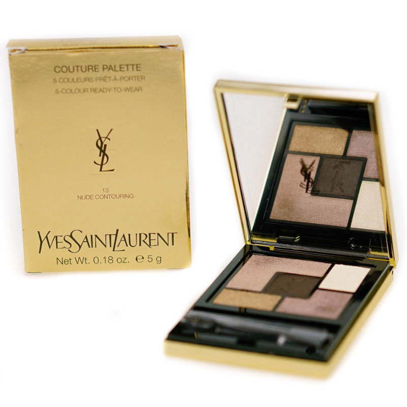 YSL 5 Colour Ready To Wear Eye Shadow Palette 13 Nude Contouring