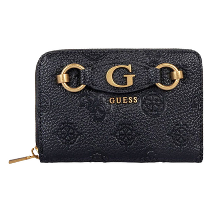 Guess Izzy Peony Women's Wallet Black Logo PD920940