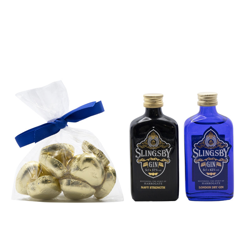 Slingsby London Dry Navy Strength Gin & Truffles Gift Box