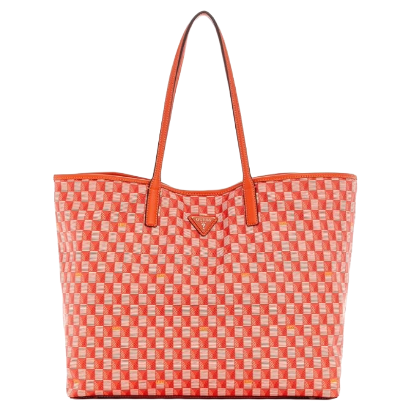 GUESS G Wave Large 2 In 1 Shopper/Tote Bag L Orange Logo