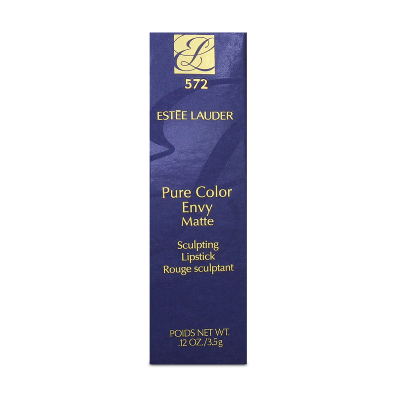 Estee Lauder Pure Colour Envy Matte Sculpting Lipstick 572 Fabulous