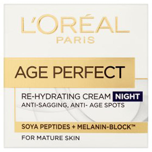 WOM186-2 - L'Oreal Age Perfect Re-Hydrating Night Cream 50ml