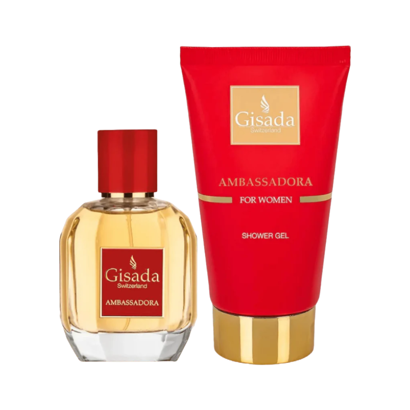 Gisada Ambassadora Set For Women 50ml EDP & 100ml Shower Gel