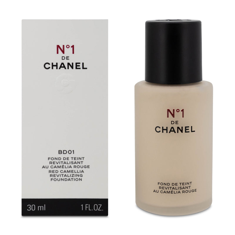 Chanel Red store Camelia Revitalizing foundation BD01