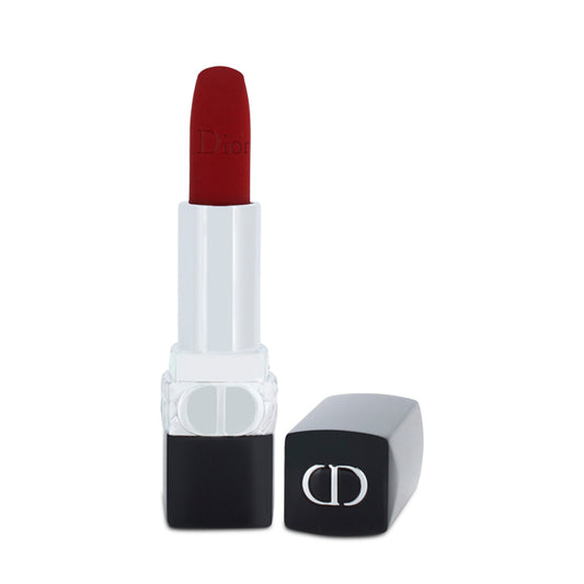 Dior Rougue Contour Colour Lipstick & Wear 999 Velvet