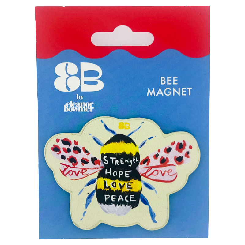 Eleanor Bowmer Manchester Bee Fridge Magnet