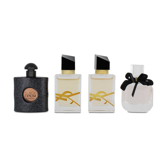 Yves Saint Laurent Perfume Coffret Set 4 x 7.5 ml (Blemished Box)