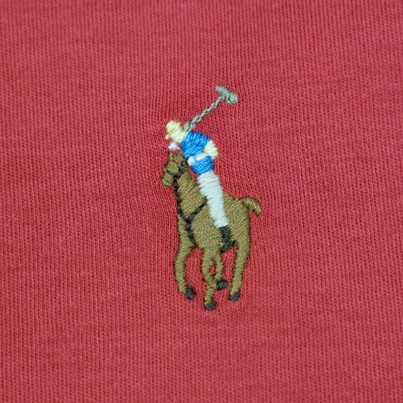 Ralph Lauren Polo Slim Tee | Red | Crew Neck