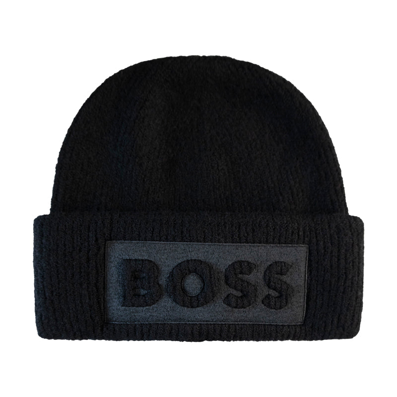 Hugo Boss Monello Beanie Hat Black