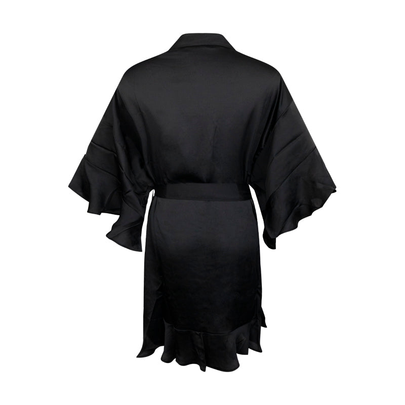 Victoria's Secret Satin Kimono | Black Robe