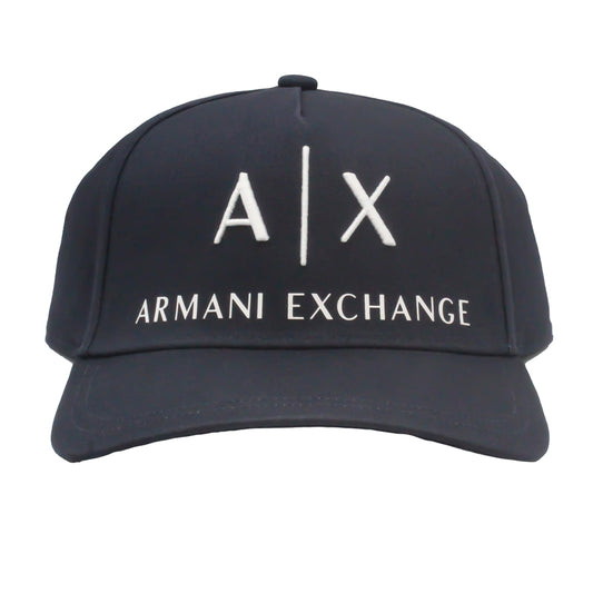 Armani Exchange Navy Baseball Hat 