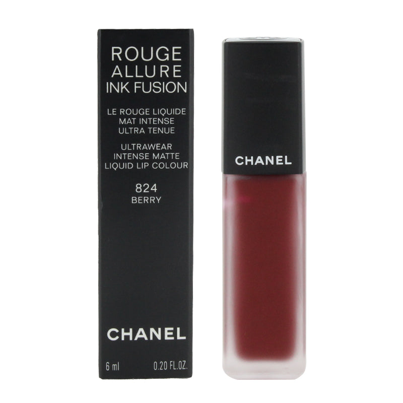 Chanel Rouge Allure Matte Liquid Lip Colour 824 Berry | Shop Now