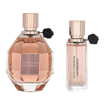Viktor & Rolf Flowerbomb Gift Set Spray Eau De Parfum 100ml & 20ml