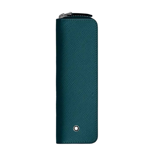 Montblanc Sartorial Cyprus Leather Single 1 Pen Pouch Blue