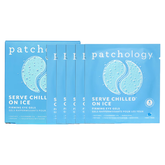 Patchology Serve Chilled On Ice Firming Eye Gels 5 Pairs (Blemished Box)