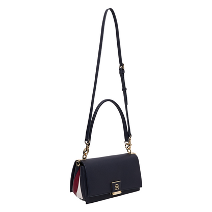 Tommy Hilfiger Womens Crossover Shoulder Bag AW0AW17026 Navy Blue