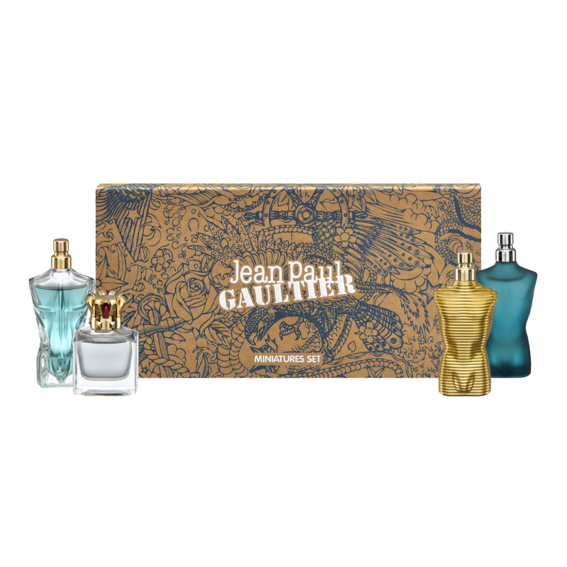 Jean Paul Gaultier Mini Fragrance Set 4 x 7ml - Le Male Le Beau Scandal