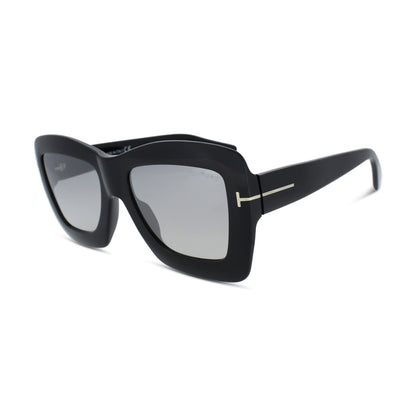 Tom Ford Black Sunglasses Hutton-02 TF664 01C *Ex Display*