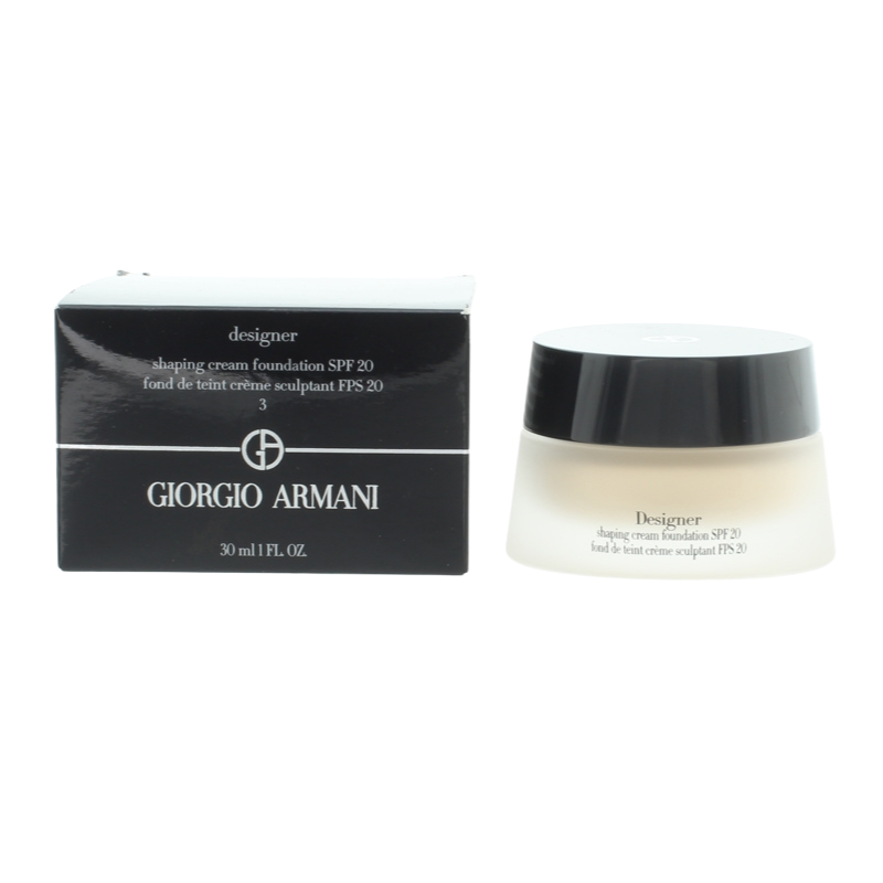 Giorgio Armani Cream Foundation 3 SPF20 30ml Hogies