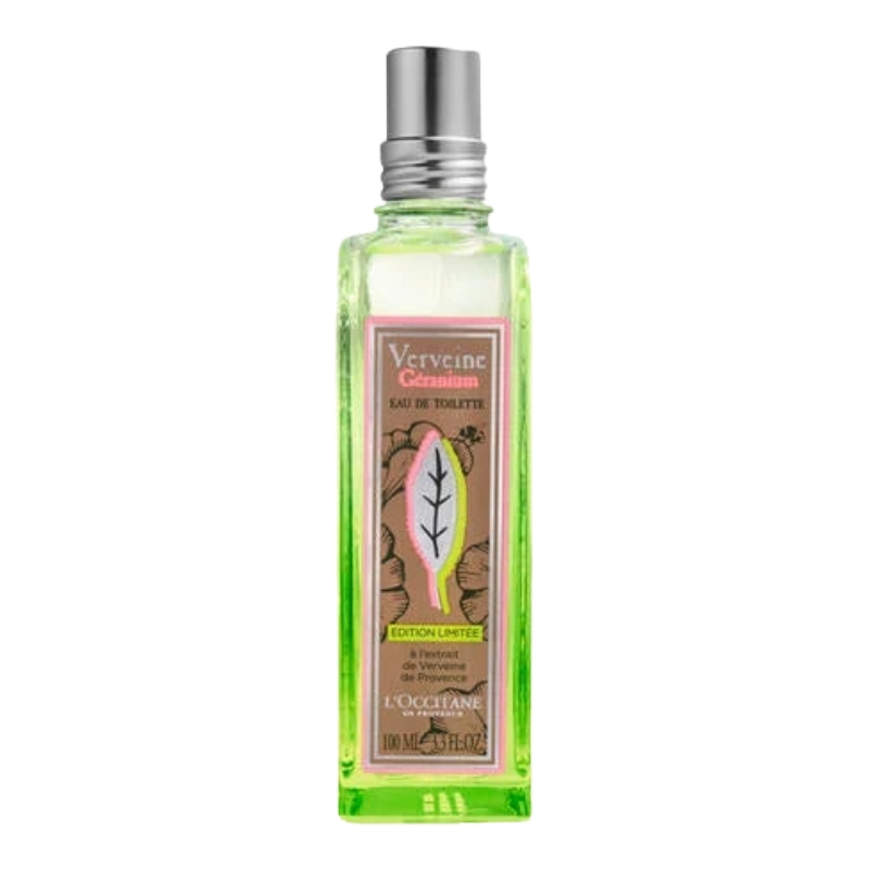 L'Occitaine Vereine Geranium 100ml Eau De Toilette Limited Edition
