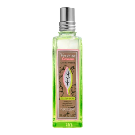 L'Occitaine Vereine Geranium 100ml Eau De Toilette Limited Edition