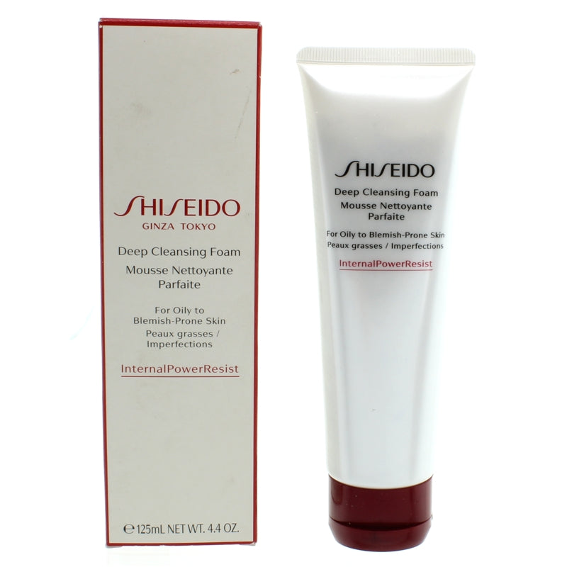 Shiseido Deep Cleansing Foam 125ml (Blemished Box)