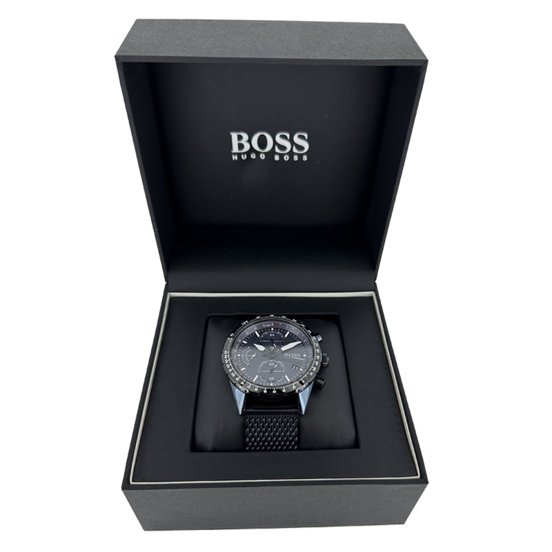 Hugo Boss Velocity Men's Watch Chronograph Black Strap 1513716