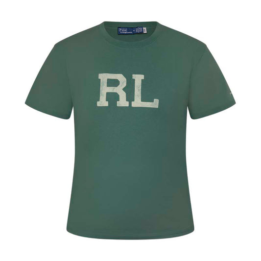 Polo Ralph Lauren Women's RL Logo T-Shirt Green