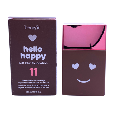 Benefit Hello Happy Soft Blur Foundation 11 SPF15 PA***