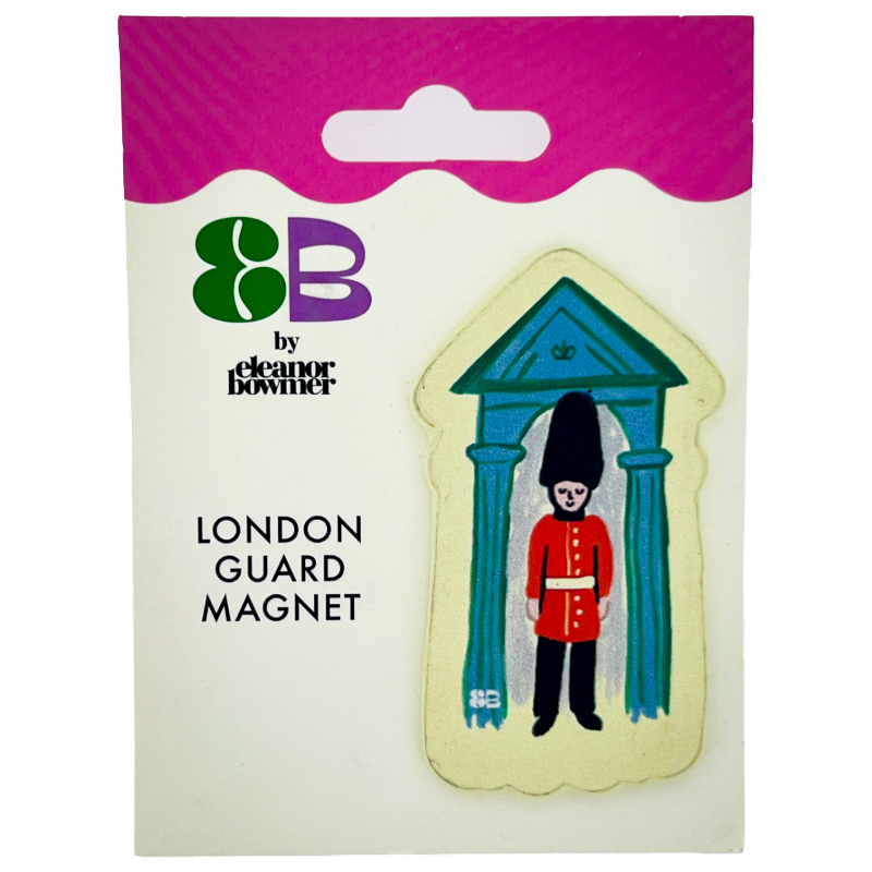 Eleanor Bowmer London Guard Fridge Magnet
