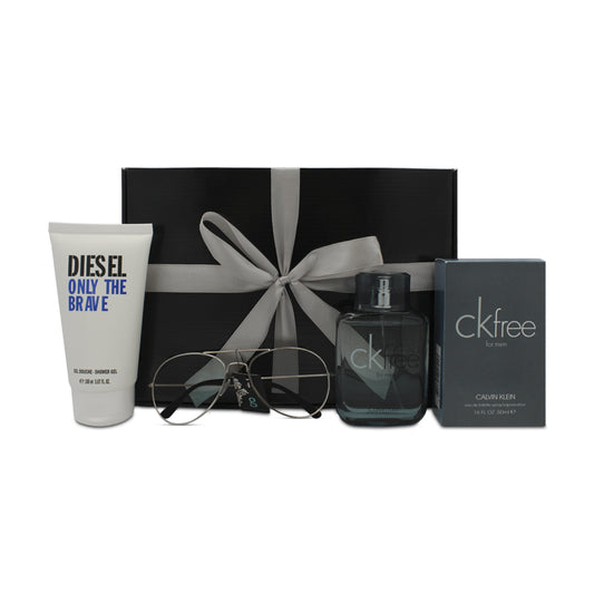 CK Free & Diesel Shower Gel & Sunglasses Father's Day Gift