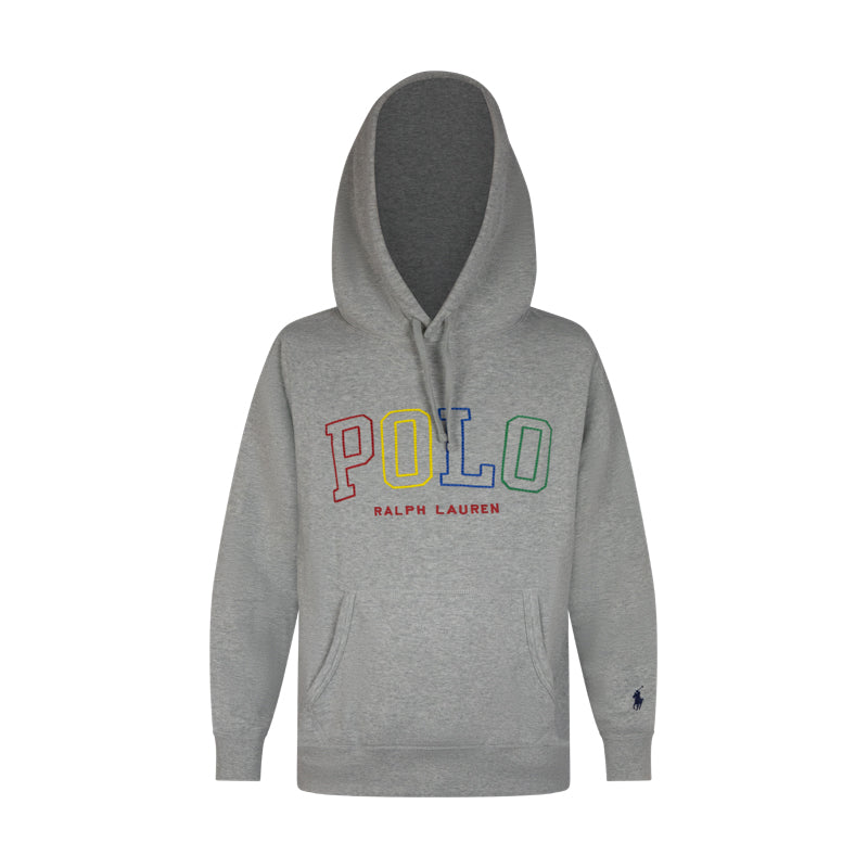 Polo Ralph Lauren Fleece Pullover Men's Hoodie Grey Heather